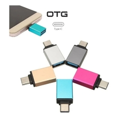 Imagen de ADAPTADOR OTG USB A USB HEMBRA A USB TIPO C MACHO 3.1