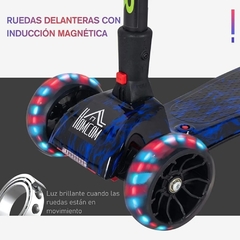 SMOKE SCOOTER ZHC068C FUEGO AZUL - tienda online