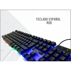 COMBO TECLADO Y MOUSE GTC CBG-018N en internet