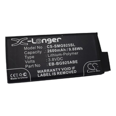 Imagen de BATERIA SAMSUNG GALAXY S6 EDGE CAMERON SINO 2600MAH CS-SMG925SL