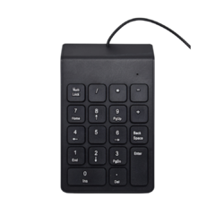 TECLADO NUMERICO PARA PC NOTEBOOK CON CABLE - tienda online