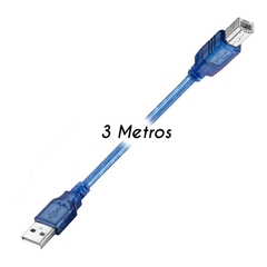CABLE USB 2.0 P/ IMPRESORA 3 METROS - comprar online