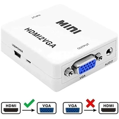 CONVERSOR HDMI A VGA AUDIO 3427 - tienda online