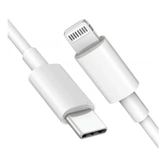 CABLE USB TIPO C A LIGTHNING CARGA RAPIDA 2Mts - comprar online