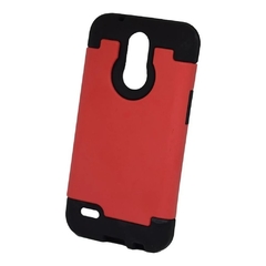 FUNDA LG K10 2017 TPU RIGIDO - ROJO - comprar online