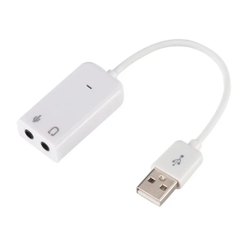 Cable Adaptador Usb De Sonido 7.1 Channel P/ Notebook Pc - comprar online