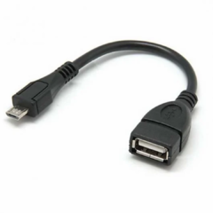 CABLE ADAPTADOR OTG HEMBRA USB A MICRO USB MACHO