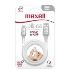 Imagen de CABLE MAXELL TIPO C A USB JELLEEZ 1.2M