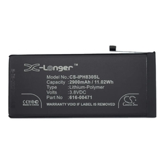 BATERIA P/ IPHONE XR 2900 MAH CAMERON SINO CS-IPH830SL - comprar online