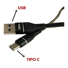 CABLE USB SOUL MALLADO TIPO C - comprar online