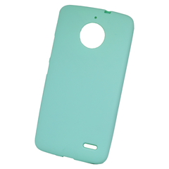 FUNDA MOTOROLA E4 TPU FLEXIBLE VERDE AGUA en internet