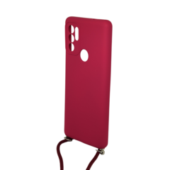 FUNDA COLGANTE P/ MOTOROLA G60S CON CORDON - tienda online