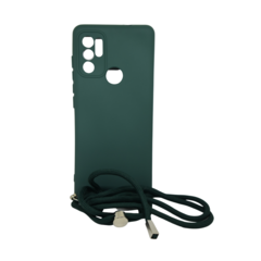 FUNDA COLGANTE P/ MOTOROLA G60S CON CORDON - DB Store