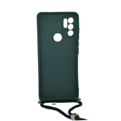 FUNDA COLGANTE P/ MOTOROLA G60S CON CORDON