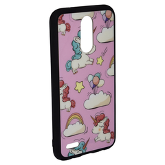 FUNDA LG K4 2017 TPU RIGIDO UNICORNIO en internet