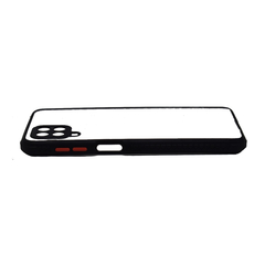 FUNDA SAMSUNG A12 TRANSPARENTE BORDE NEGRO - DB Store