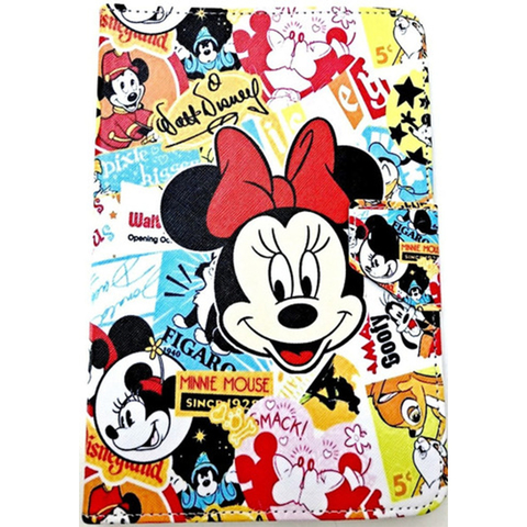 FUNDA IPAD MINI 4 5 FLIP COVER MICKEY MINNIE MINIONS Y MAS