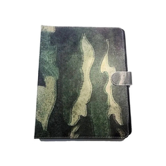 FUNDA IPAD MINI 4 5 FLIP COVER DISE¤OS DIVERTIDOS + VIDRIO CAMUFLADO