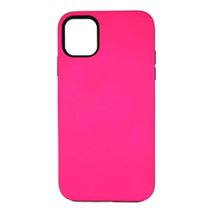 FUNDA IPHONE 11 TPU RIGIDA FUCSIA