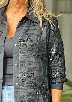 Camisa Justina Negra - comprar online