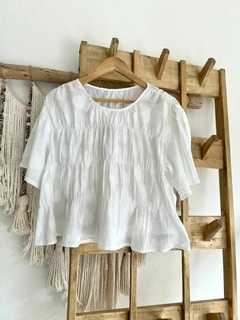 Blusa Tulipan Blanca (efectivo/transferencia ($33.150) - comprar online