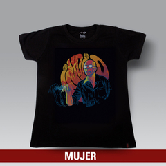 Remera Indio Teclas - Ilustrada por Serafin - Mujer (DTG)