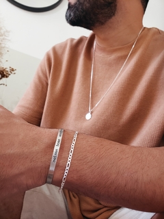 Bracelete unissex ajustável "coisas boas acontecem" - comprar online