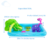 Pileta Infantil Inflable Playcenter Bestway Spray Ve - comprar online