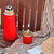 Termo Electrico Peabody Rojo con Bombilla Integrada - Casa Mandrile