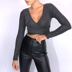 CROPPED BIBI LUREX ZAHI