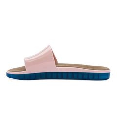 Chinelo Melissa Beach Slide Next Gen Rosa/Azul - comprar online