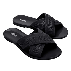 Chinelo Melissa M-Lover Slide Preto na internet