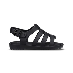 Sandália Infantil Mini Melissa Flox Baby Preto Opaco