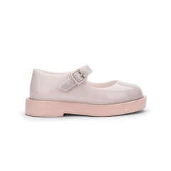 Sapatilha Infantil Mini Melissa Lola II Bege Leitoso/Rosa