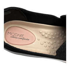 Imagem do Tênis Sapato Modare Ultraconforto Gaspea Negro Slip-on Com Puxador