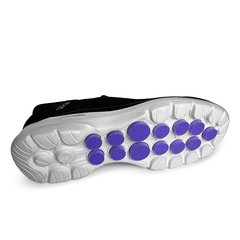 Tênis Skechers Esportivo Go Walk 6 Slip-Ins Preto/Lavanda - loja online