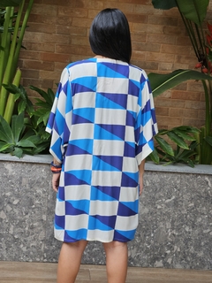 kimono de viscose Estampado Comprido 21091 Tamanho Único - comprar online