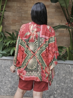 Kimono Estampado Curto 20984 Tamanho Único - comprar online