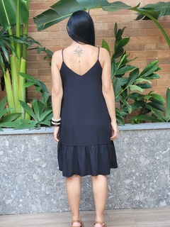 Vestido alcinha decote v 20903 - comprar online