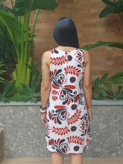 Vestido Mimo Viscose 20605 estampado - comprar online