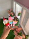 ARCO CUPCAKE TRADICIONAL COM POMPOM