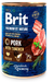 Alimento Úmido Premium By Nature De Porco 400g - Brit