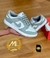 Tênis Nike Dunk Low Cinza e branco na internet