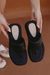 Flatform Austin | Preto / Palha - loja online