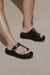 Flatform Claire | Preto - comprar online