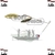 Imagem do Isca Santiago Fishing Spinner Premium 6/0 26g Willow
