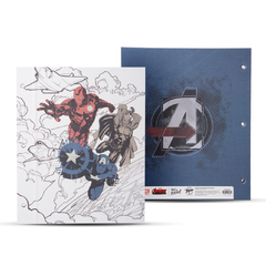 Carpeta Avengers Retro N3 - comprar online
