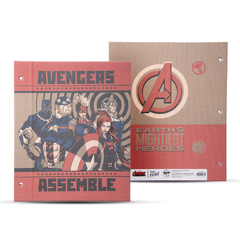 Carpeta Avengers Retro N3