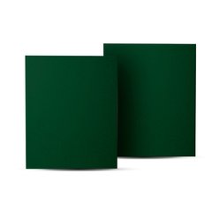 Cuaderno Cosido Tapa Dura Verde 19X23cm