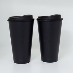 SET 2 VASOS MUG CON PACKAGING- BLACK